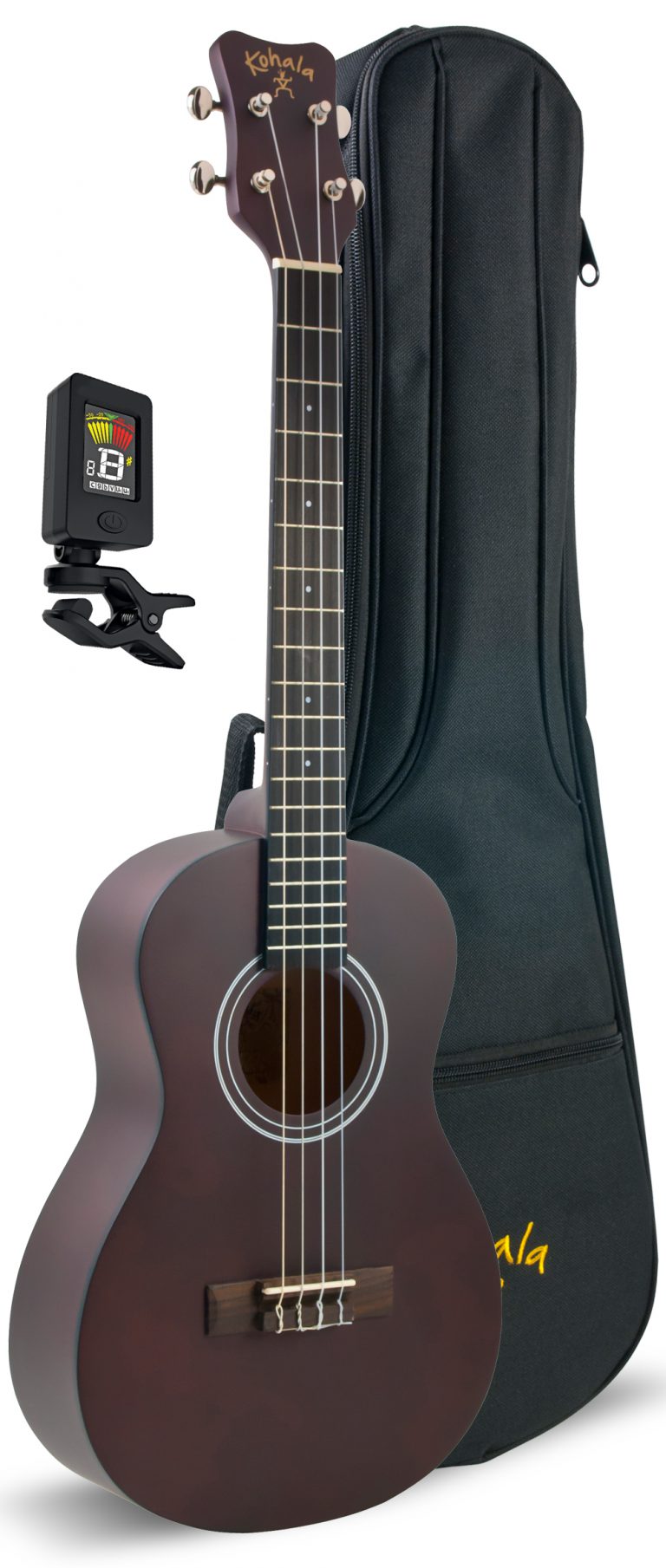 KPP-B Kohala Baritone Player’s Pack With Uke, Bag, Tuner | Kohala Ukuleles